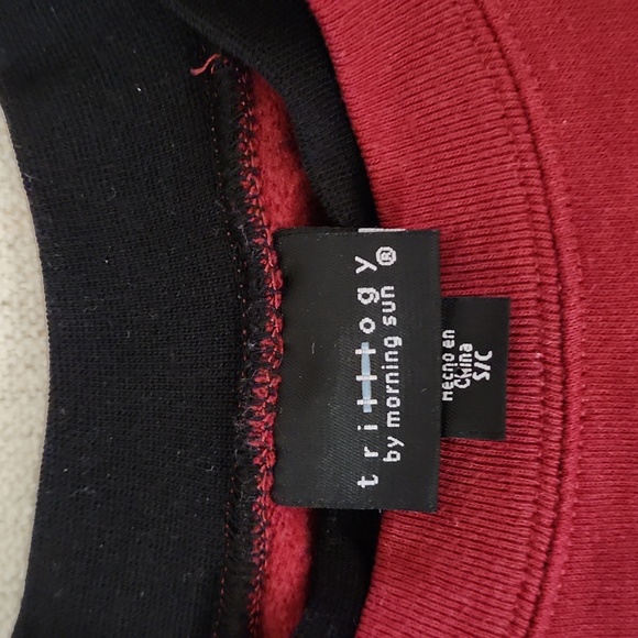 Vintage Trilogy By Morning Sun Cardinal Embroidered Christmas Sweater Small - Picture 4 of 8